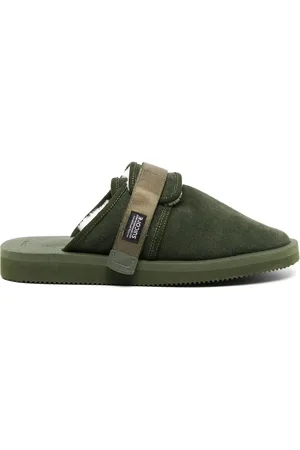 SUICOKE Zavo-Mab shearling-lined slippers