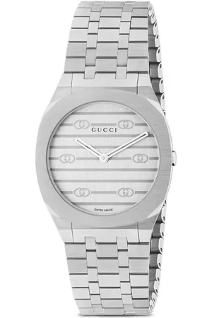 Gucci watch stainless steel back hotsell