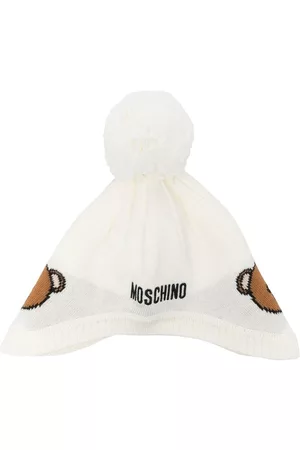 Moschino Teddy Bear-motif wool hat