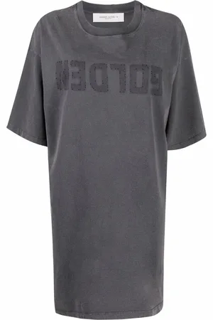 Golden Goose Logo-print short-sleeved T-shirt dress