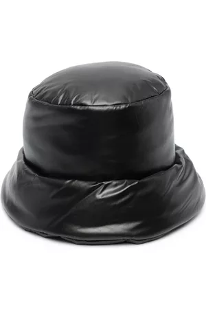 VERSACE Logo-patch padded bucket hat