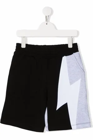 Neil Barrett Graphic-print drawstring shorts