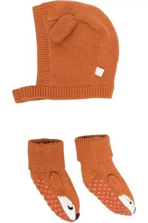 Stella McCartney Knitted hat and socks set