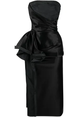 Maison Margiela Ruched duchesse dress