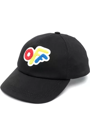 OFF-WHITE Girls Caps - Logo-patch baseball cap