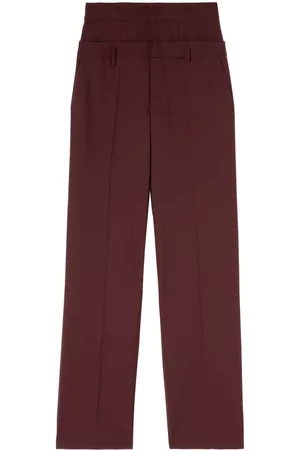 OFF-WHITE High double-waist effect trousers