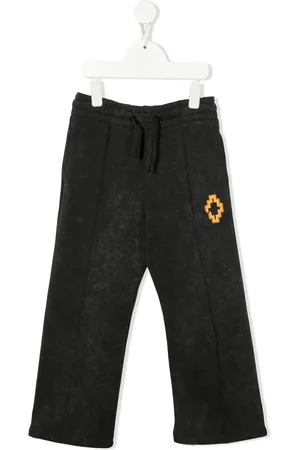 MARCELO BURLON Logo-print drawstring sweatpants