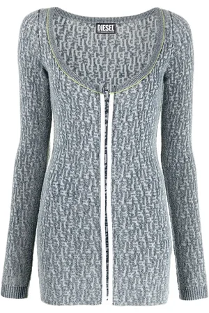 Diesel M-Ercilla-Card knitted cardigan