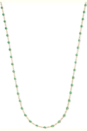 GIGI CLOZEAU 18kt yellow Classic beaded necklace