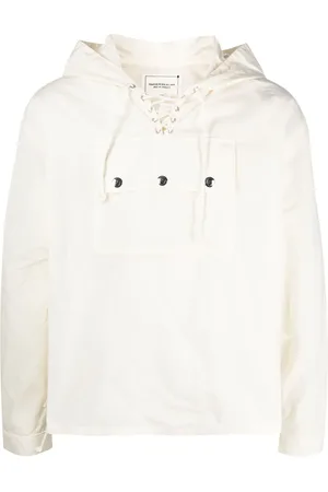 Youths in Balaclava Lace-up Hooded-Parka jacket