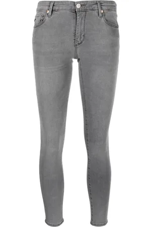AG Jeans Mid-rise denim leggings