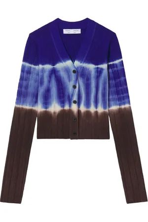 Proenza Schouler Dip dye-print cardigan