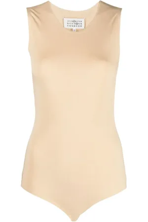 Maison Margiela Round-neck sleeveless bodysuit