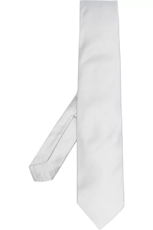 BARBA Polka dot-print silk tie