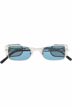 MATSUDA Side shields rectangular-frame sunglasses