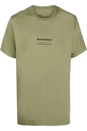 Maharishi Logo-embroidered organic cotton T-shirt