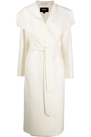 Mackage Spread-collar tied coat