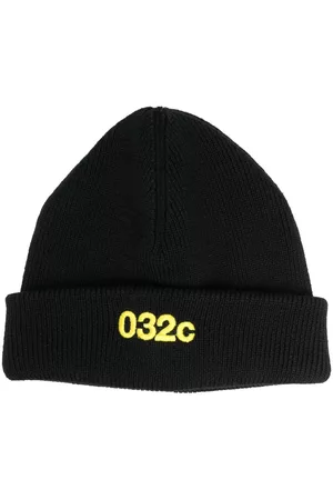032c Embroidered-logo knit beanie