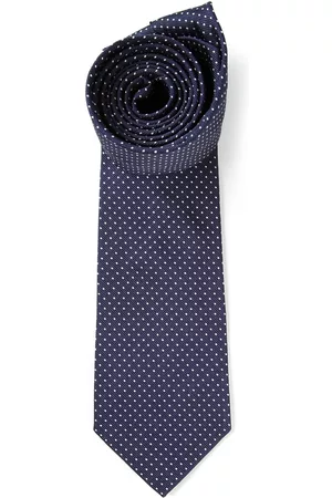Etro Microdot pointed tip tie