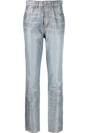 Diesel High-rise slim-fit jeans
