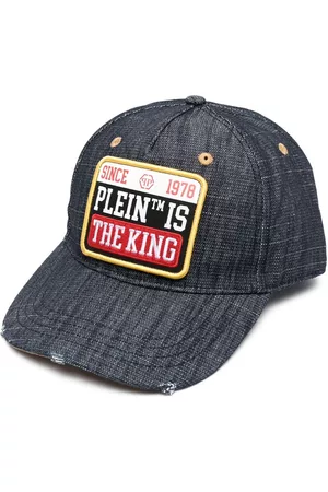 Philipp Plein Men Caps - Logo-patch baseball cap