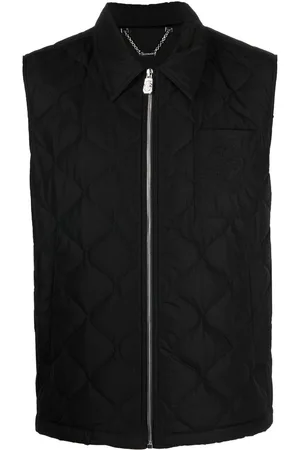 BILLIONAIRE Embroidered quilted gilet