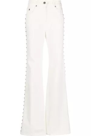 John Richmond High-rise wide-leg jeans