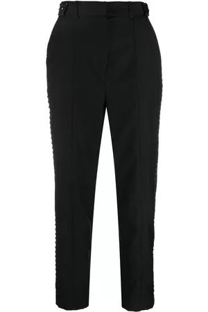 John Richmond Women Pants - Stud-detail tapered trousers