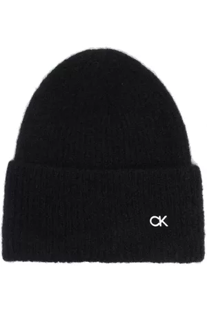 Calvin Klein Logo-print knitted beanie