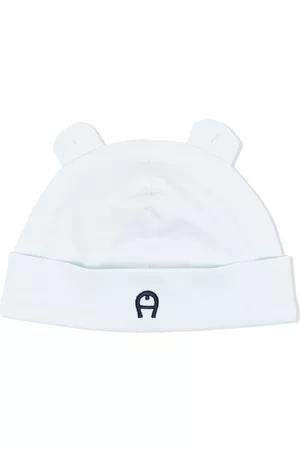Aigner Logo-print knitted hat