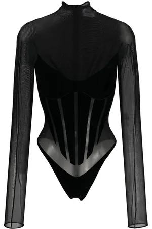 Wolford Sheer panelled bodysuit