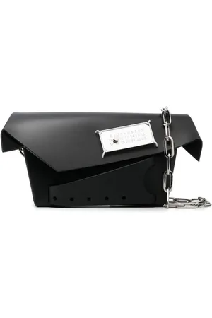 Maison Margiela Snatched leather shoulder bag