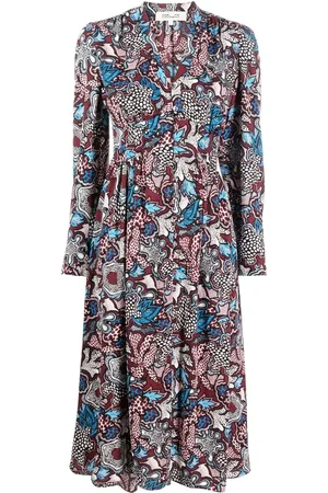 Diane von Furstenberg Floral-print midi dress
