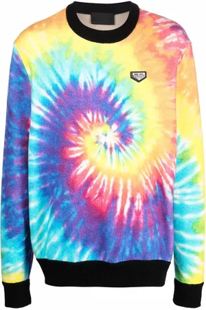 Philipp Plein Skull tie dye sweatshirt