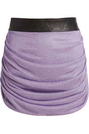 Khaite The Draitton ruched skirt