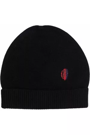 032c Men Beanies - Embroidered-logo ribbed beanie