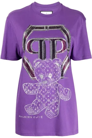 Philipp Plein Teddy bear-print cotton T-shirt