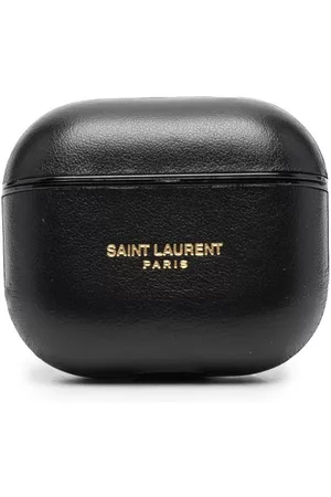 Saint Laurent Women Phone Cases - Logo-embossed AirPods case