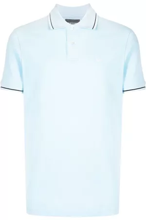 Emporio Armani Men Polo Shirts - Logo embroidered polo shirt