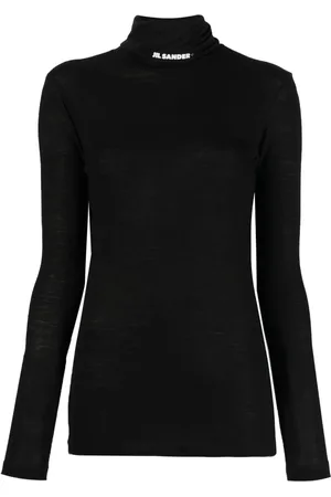 Jil Sander Funnel-neck long-sleeve top
