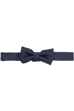 Emporio Armani Boys Bow Ties - Jacquard silk bow tie