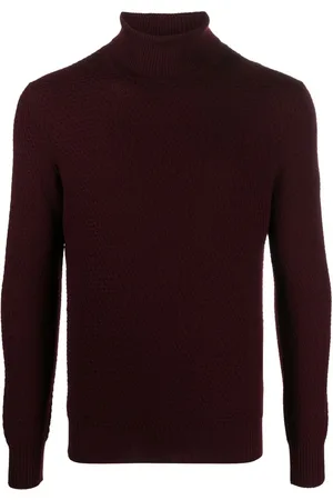 TAGLIATORE Roll-neck virgin wool jumper