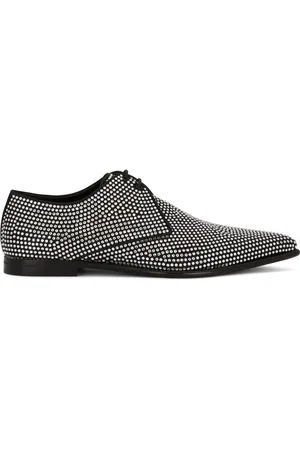 Dolce & Gabbana Rhinestone-embellished derby shoes