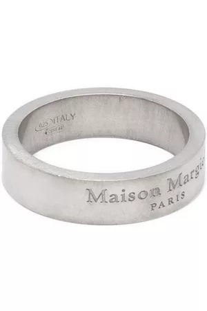 Maison Margiela Rings - Logo-engraved ring