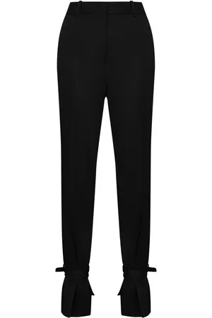 J.W.Anderson Tie hem slim fit trousers