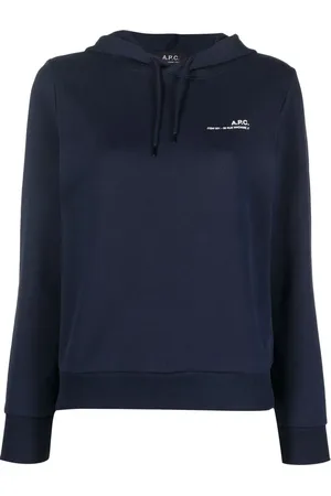 A.P.C. Logo-print cotton hoodie
