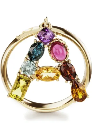 Dolce & Gabbana 18kt yellow Rainbow Alphabet A ring