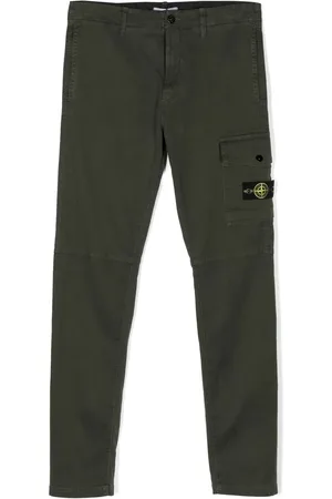 Stone Island Logo-patch cargo pants
