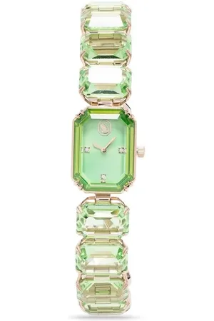 Swarovski Octagon cut bracelet watch