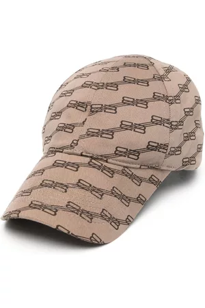 Balenciaga Men Caps - Monogram-print cap
